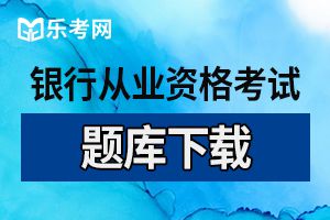 2013年上半年银行从业资格考试个人贷款真题2